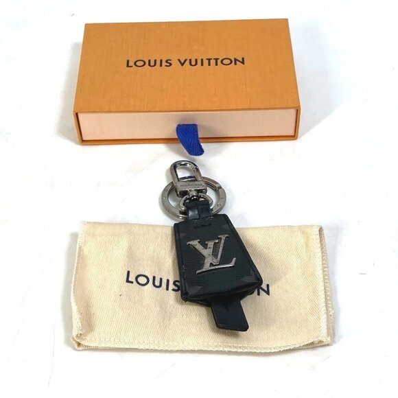 LOUIS VUITTON M63620 MonogramEclipse Porto Cles Cloche Cles Bag Charm Key Holder - Picture 5 of 10